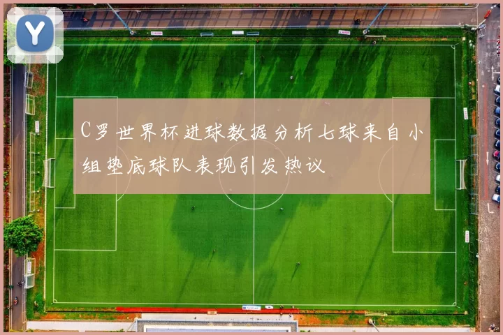 C罗世界杯进球数据分析七球来自小组垫底球队表现引发热议
